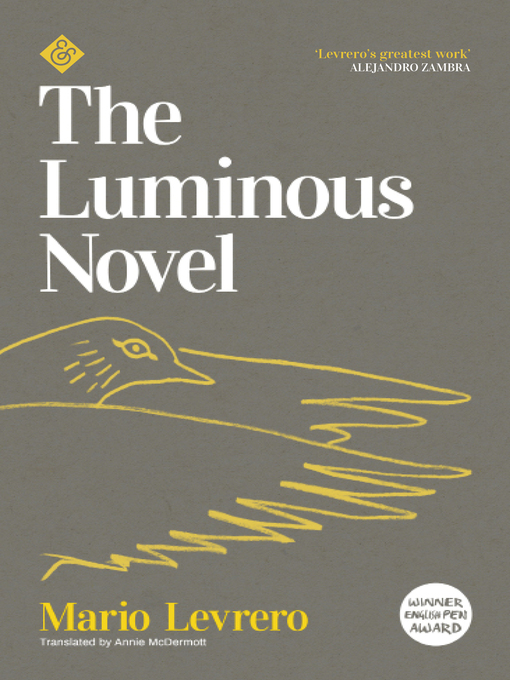 Title details for The Luminous Novel by Mario Levrero - Available